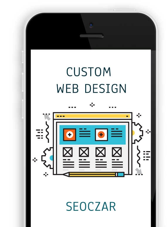 Custom website design-Iphone